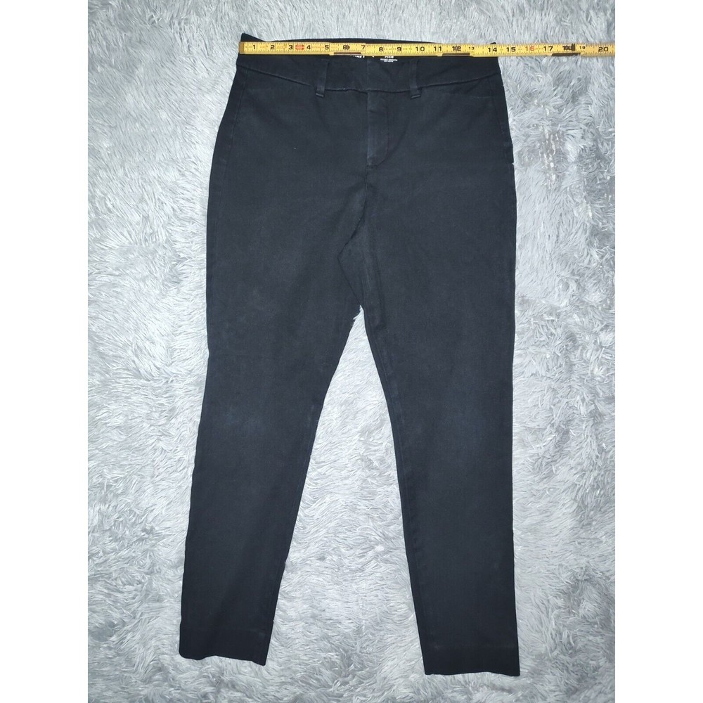 Old Navy Women's Casual Dress High Rise Pixie Pants, Black, Size: 4, 28x25